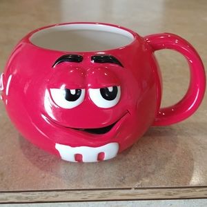 Red M & M's Character Galerie Large 20 oz Ceramic Mug
